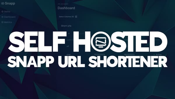 Snapp - Yet Another Self-Hosted Url Shortener