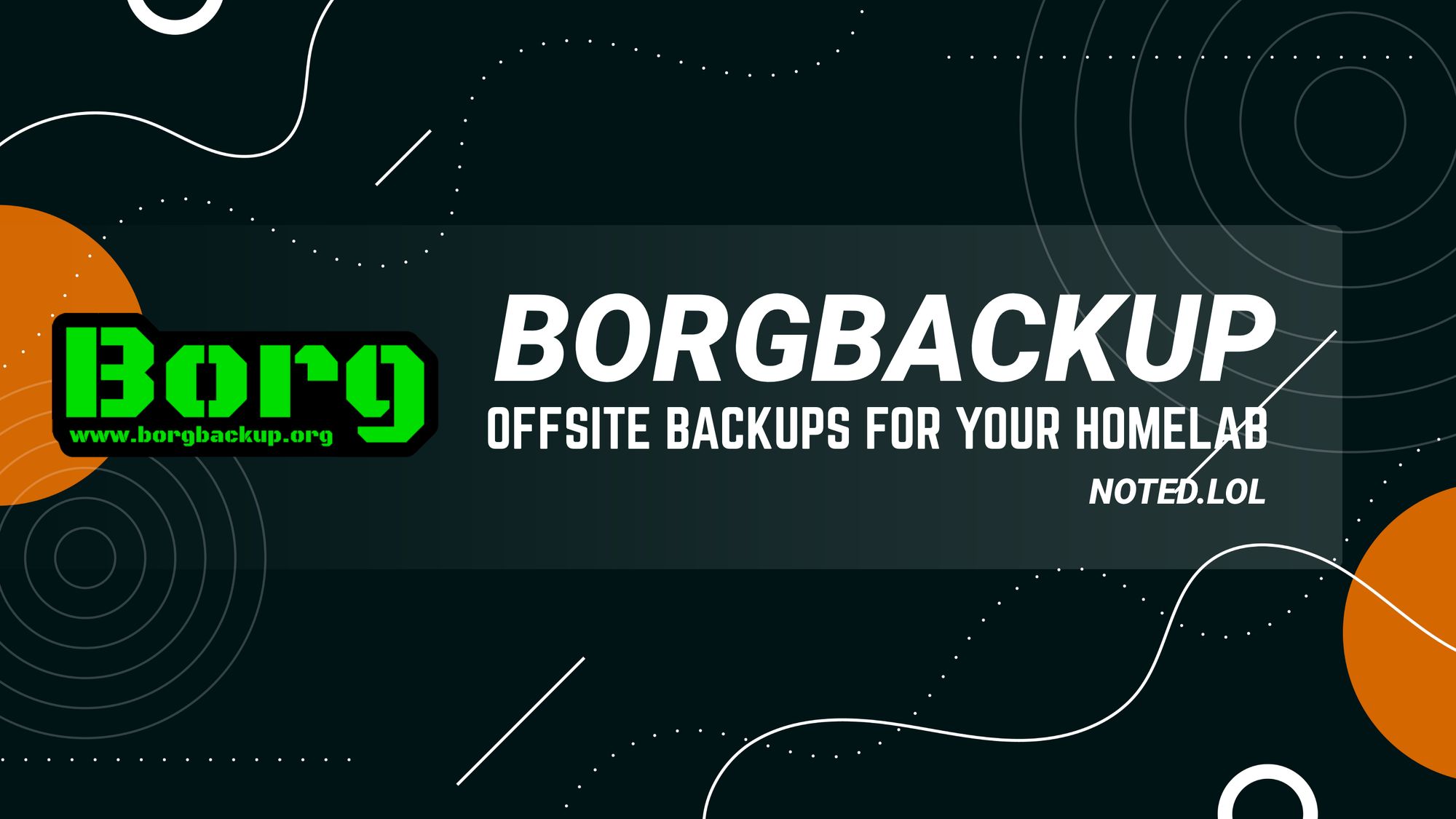 BorgBackup - Securely Backup your Homelab Offsite on a Schedule