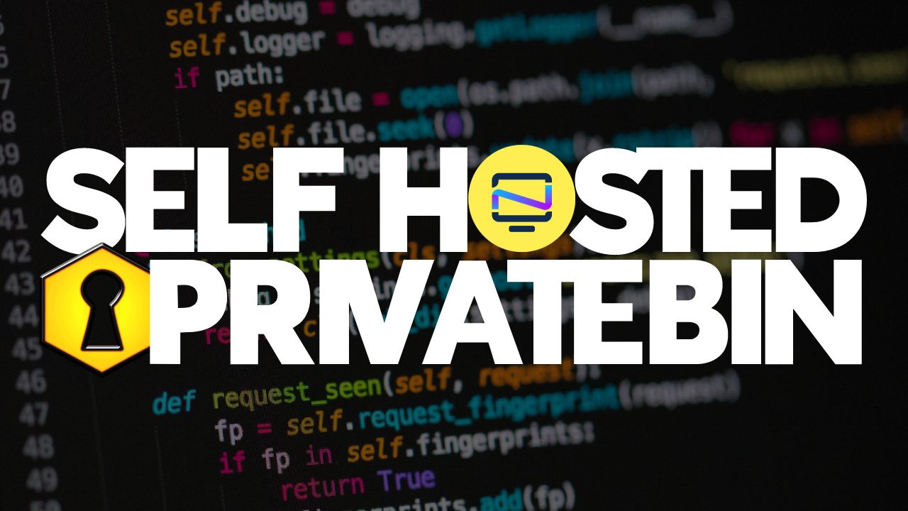PrivateBin - Self Hosted and Client-Side Encrypted Pastebin Alternative