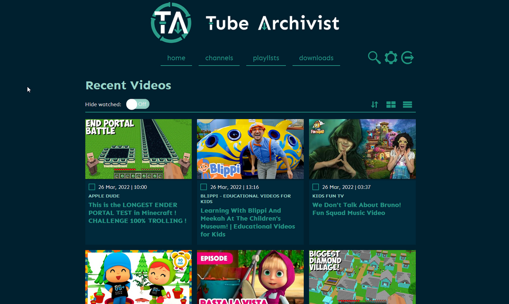 How I Control What Media My Kids Watch Using Tube Archivist