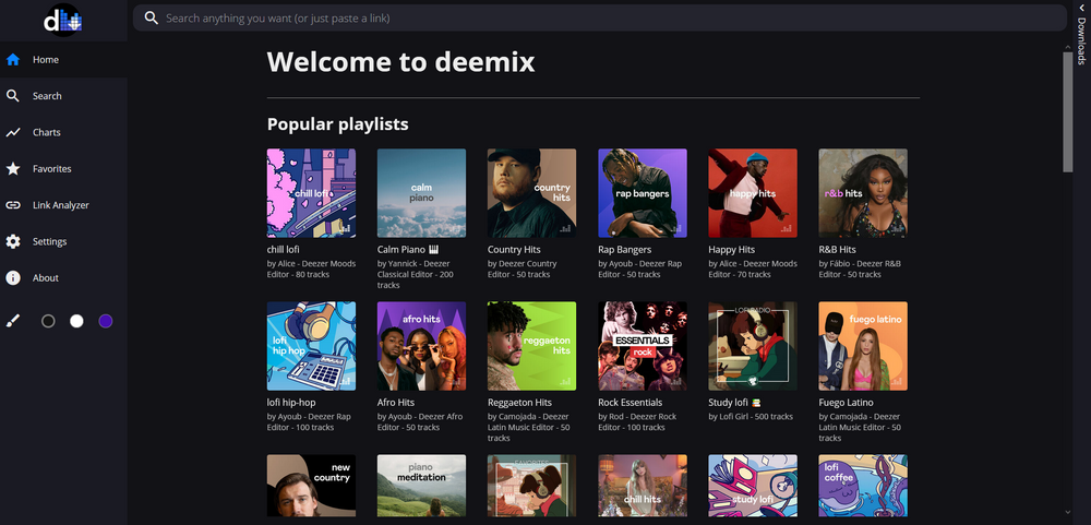 Deemix - Self Hosted Music Acquisition Platform