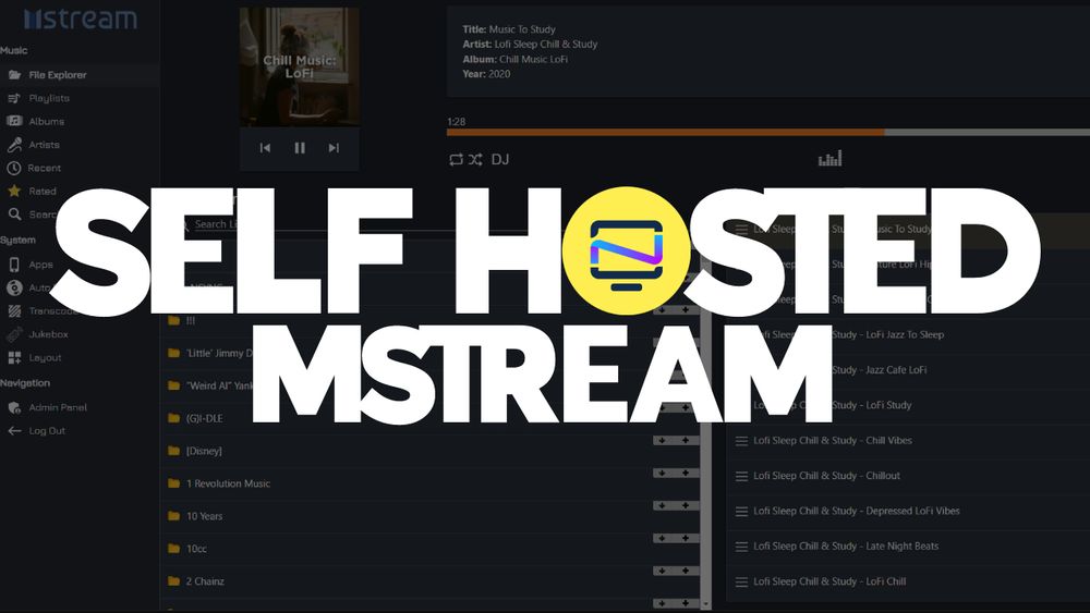 mStream - Self-Hosted Music Streaming Server