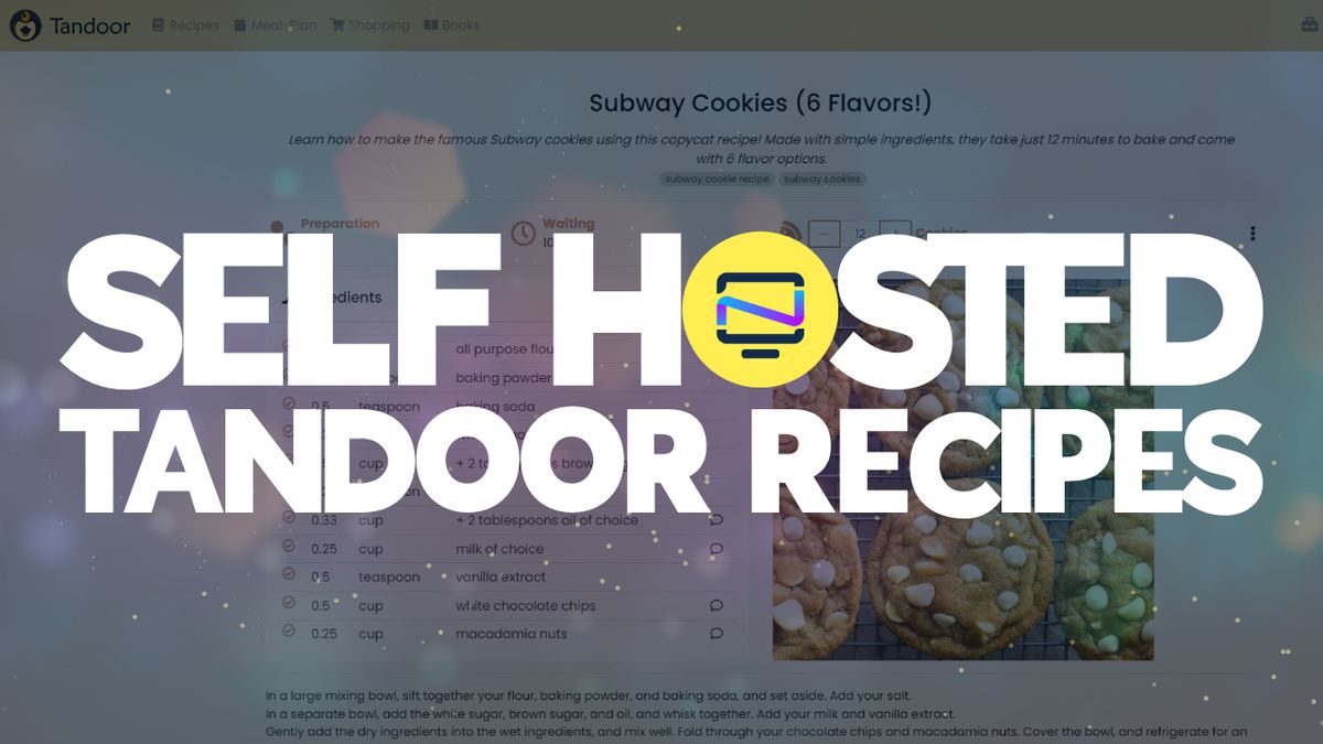 Tandoor Recipes - The Self Hosted Recipe Manager