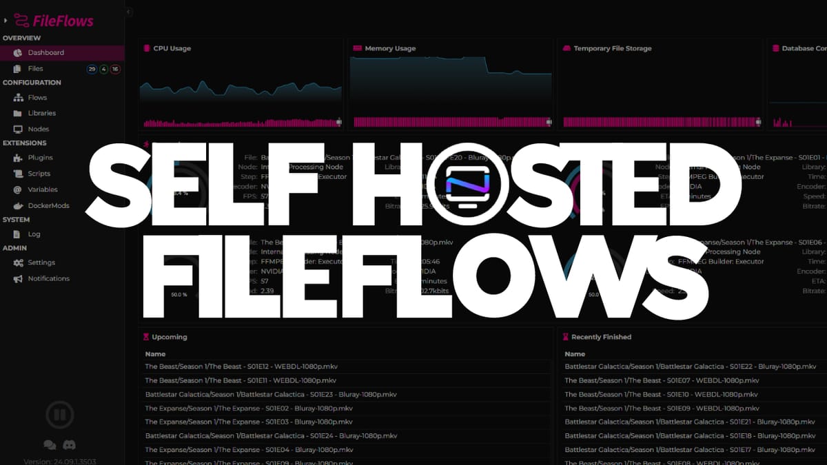 FileFlows - Self-Hosted Media Conversion Guide