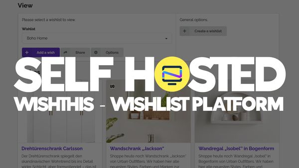 Wishthis - Self Hosted Wishlist Platform