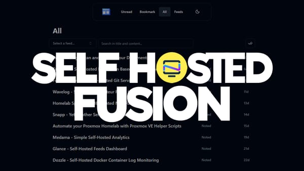 Introducing Fusion: A Sleek, Self-Hosted RSS Reader That Keeps It Simple