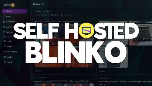 Blinko - Self-Hosted Notes with AI RAG Baked In